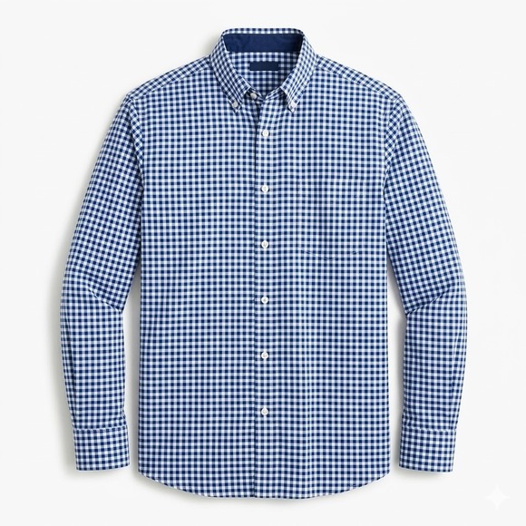 Vineyard Vines Other - Vineyard Vines Mens XL Performance Blue Gingham Check Shirt brrr Cooling - CJ